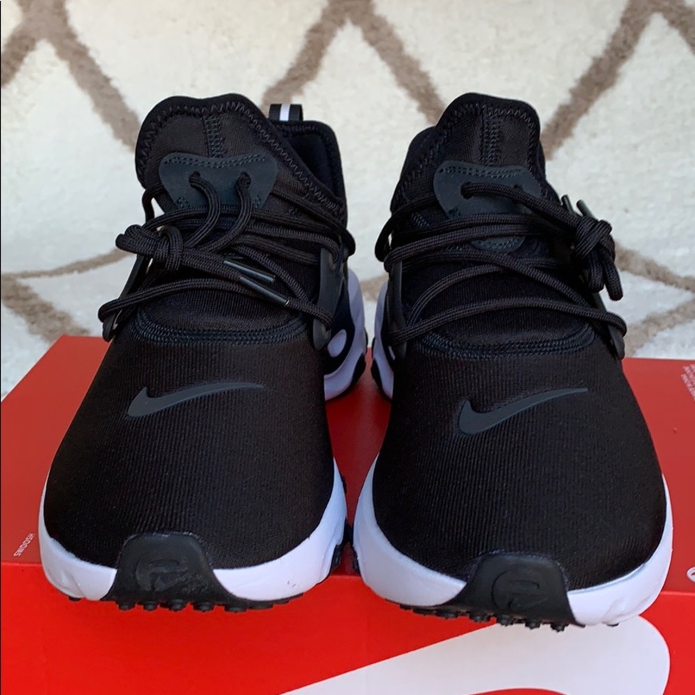 NIKE REACT PRESTO BLACK/OFF NOIR-WHITE MEN’s - Picture 15 of 16